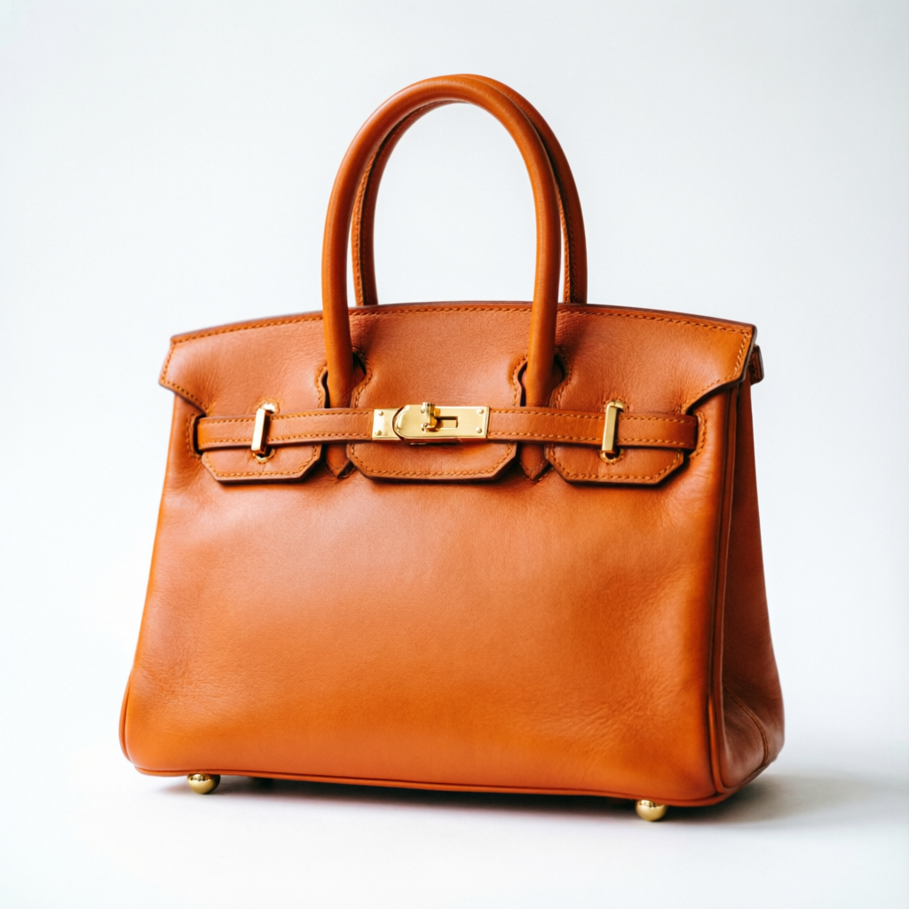 Hermes Birkin 30 Togo Leather Orange Original