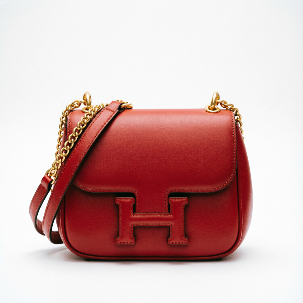 Hermes Evelyne 29 Clemence Rouge H Gold Original